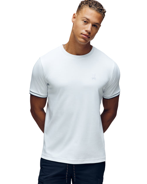 Camiseta Con Cuello Texturizado Tomas Para Caballero