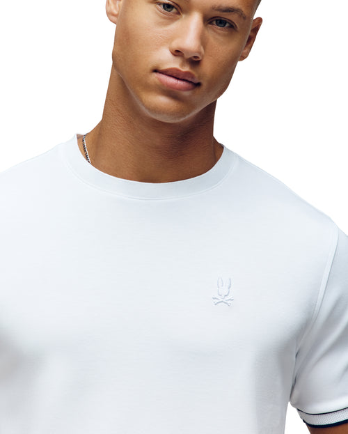 Camiseta Con Cuello Texturizado Tomas Para Caballero
