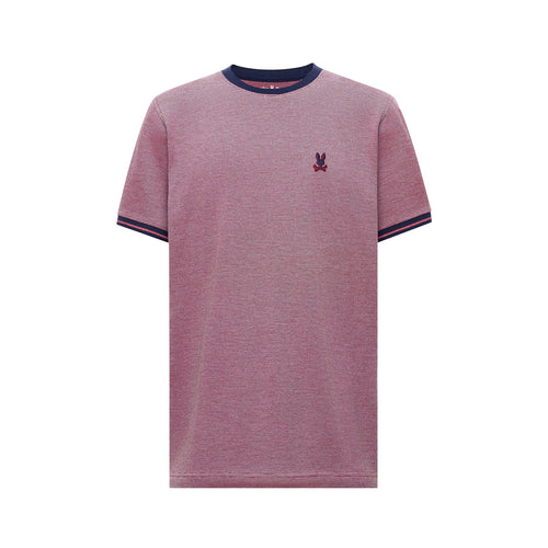 Camiseta Piqué Con Texturizado Quinton Para Caballero