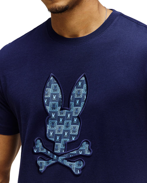 PSYCHO BUNNY CAMISETAS HOMBRE AZUL