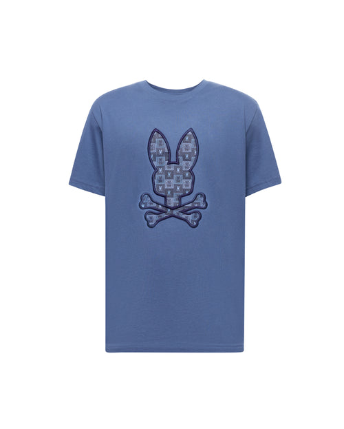 PSYCHO BUNNY CAMISETAS HOMBRE AZUL