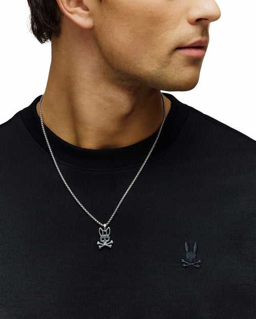 PSYCHO BUNNY CAMISETAS HOMBRE NEGRO