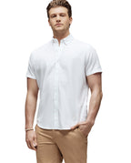 Camisa Manga Corta Oxford Para Caballero