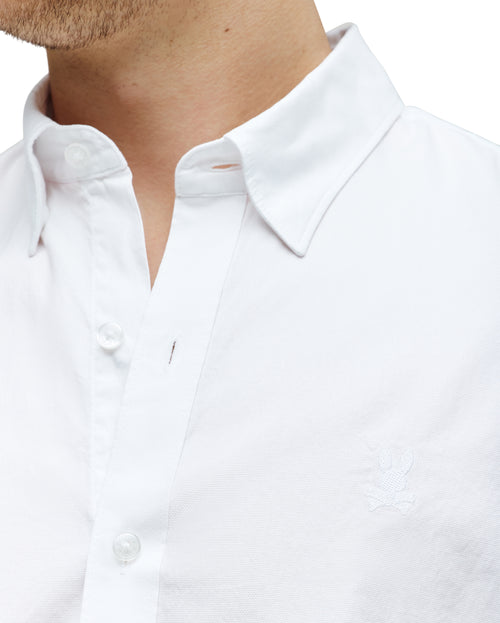 Camisa Manga Corta Oxford Para Caballero