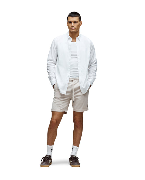 Camisa Manga Larga Oxford Para Caballero