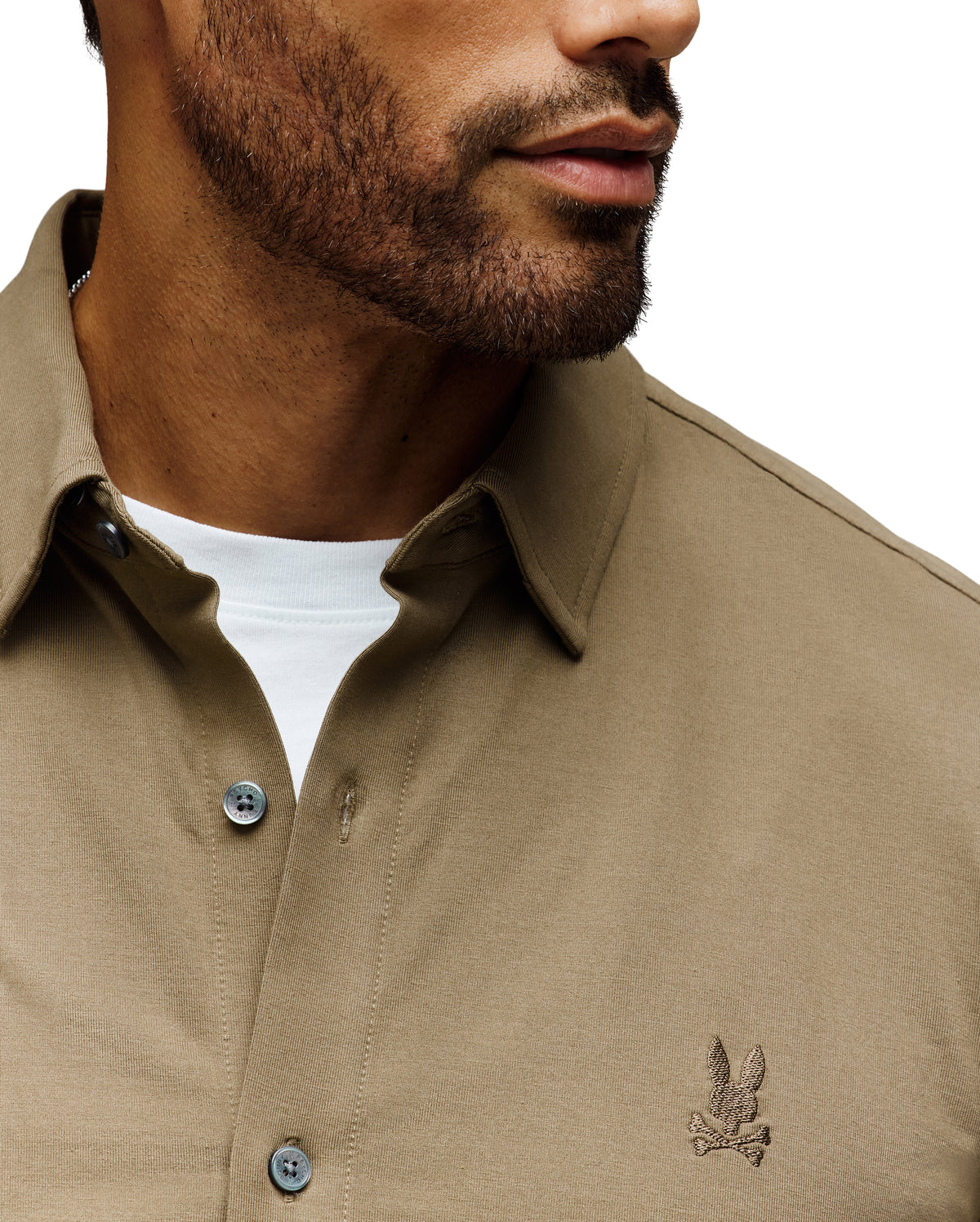 PSYCHO BUNNY CAMISAS HOMBRE VERDE