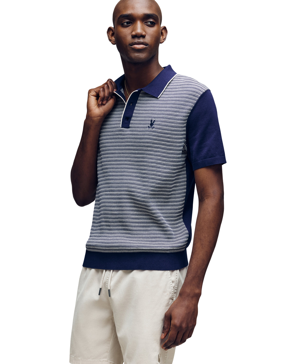 POLO CON RAYAS KENNY PARA CABALLERO