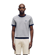 Camiseta Jacquard Punto Ali Para Caballero