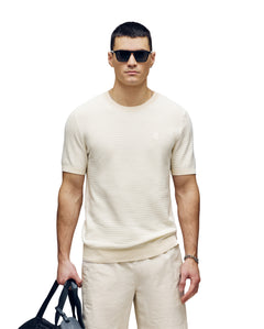 Camiseta Suéter Con Rayas Mario Para Caballero