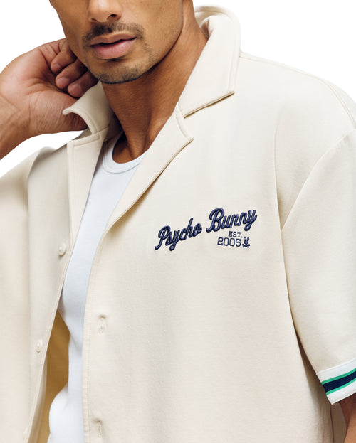 Camisa Manga Corta Con Cuello Taped Camp Basil Para Caballero