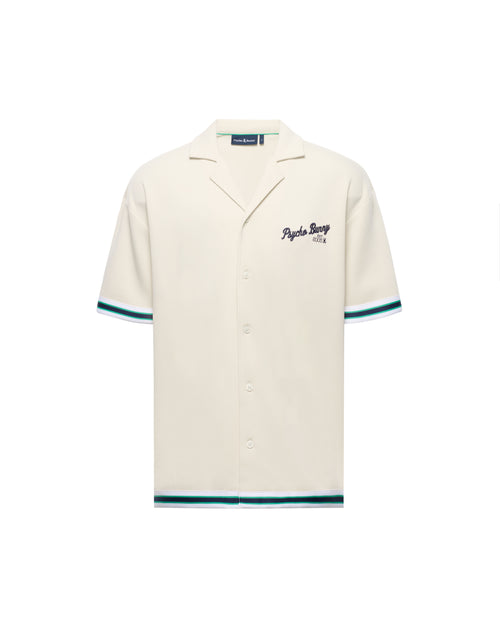 Camisa Manga Corta Con Cuello Taped Camp Basil Para Caballero