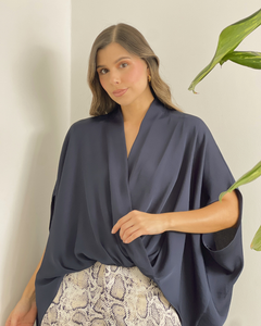 BLUSA PRIMIA DAMA NAVIA AZUL AZUL