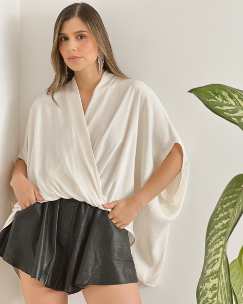 BLUSA PRIMIA DAMA NAVIA CREMA CREMA