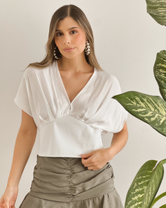 BLUSA PRIMIA DAMA NEPTUNO BLANCO