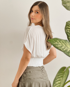 BLUSA PRIMIA DAMA NEPTUNO BLANCO