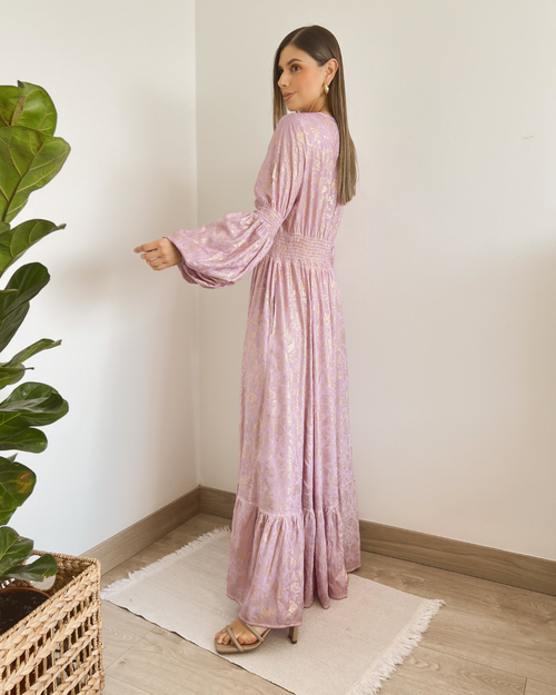 VESTIDO PRIMIA DAMA P.012 LAVANDA