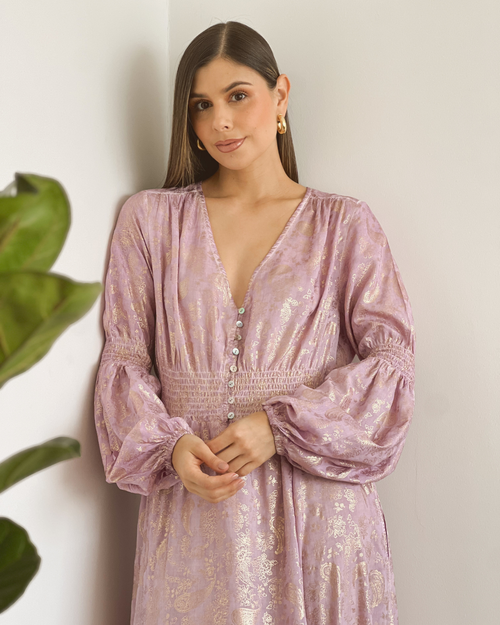 VESTIDO PRIMIA DAMA P.012 LAVANDA