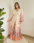 VESTIDO PRIMIA DAMA P.032 PALO ROSA