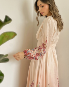 VESTIDO PRIMIA DAMA P.032 PALO ROSA