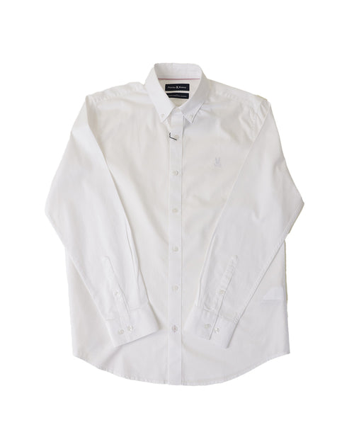 PSYCHO BUNNY CAMISAS HOMBRE BLANCO