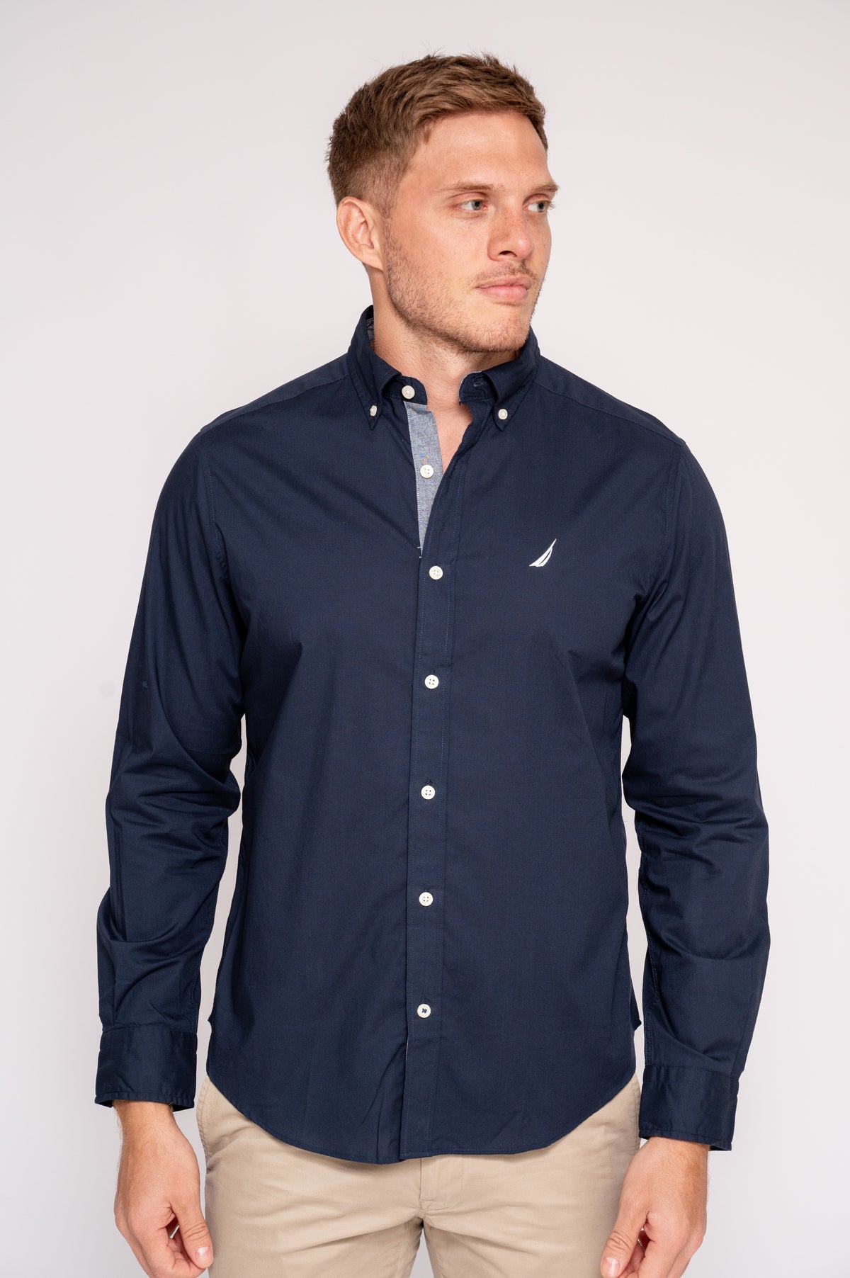 CAMISA MANGA LARGA NAUTICA