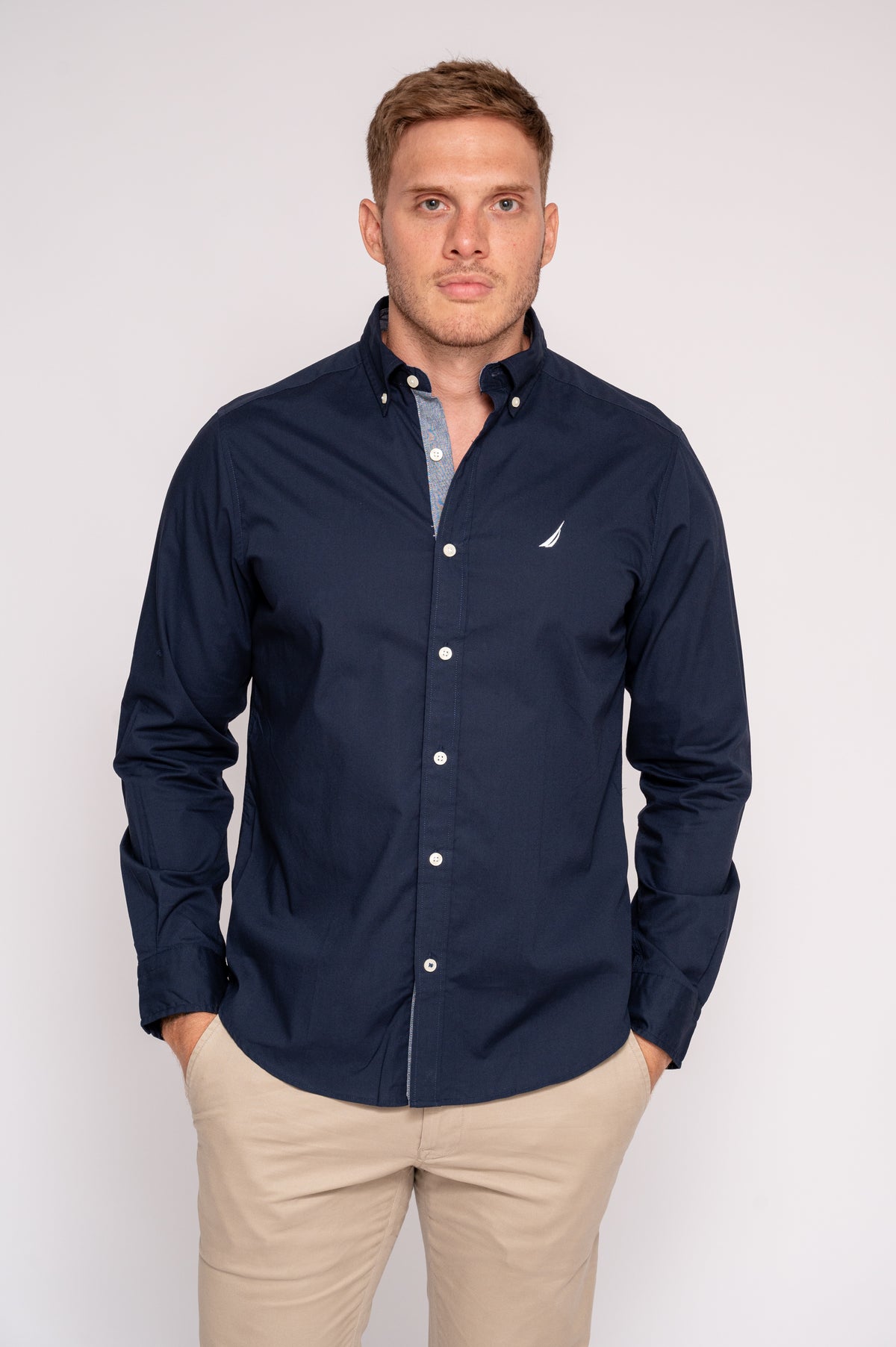 CAMISA MANGA LARGA NAUTICA