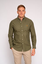 RALPH LAUREN CAMISA MANGA LARGA HOMBRE VERDE