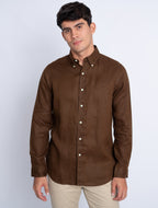 Camisa Lino Custom Fit