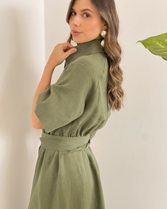 VESTIDO PRIMIA DAMA ROBERTA VERDE VERDE