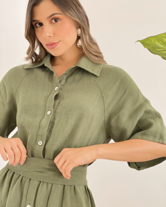 VESTIDO PRIMIA DAMA ROBERTA VERDE VERDE