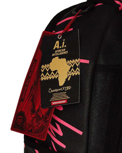 Mochila Dlxsv Ai Lion Neon Pink