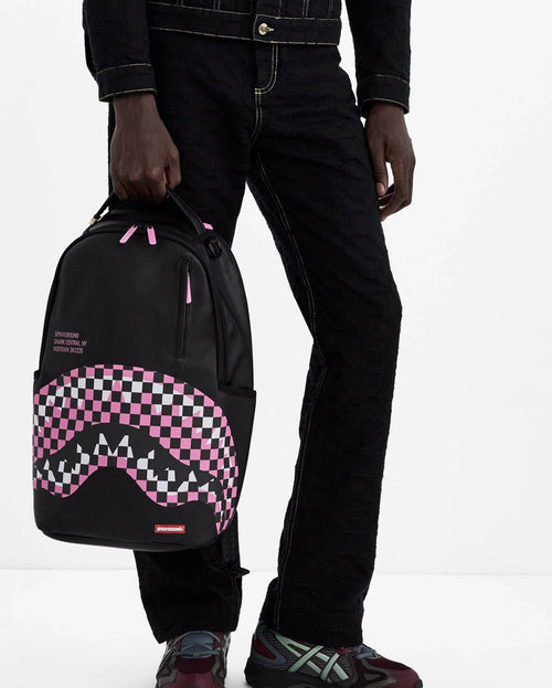 Mochila Dlxsv Shark Central Breakup Check Sorbet Grey