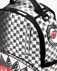 Mochila Dlxsv Mix And Match Grey Check Scribble Split