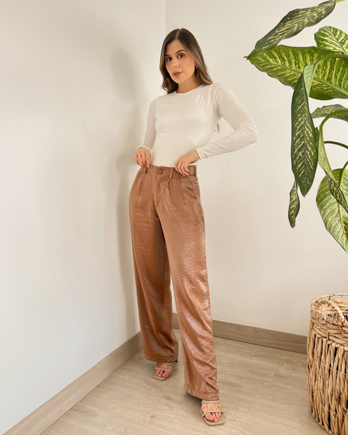PANTALON PRIMIA DAMA T.111 CAFÉ