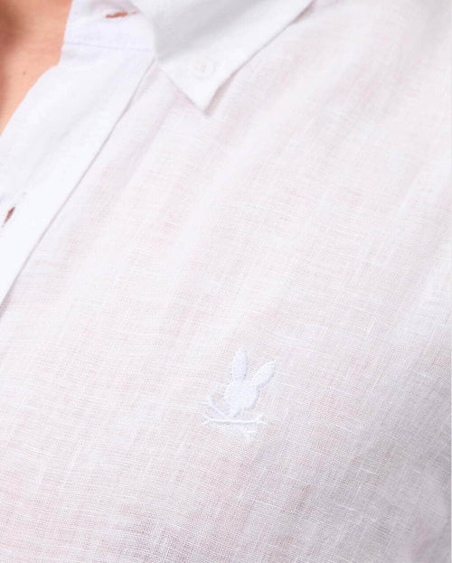 Camisa Manga Corta De Lino Aldine Para C