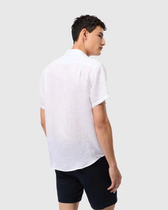 Camisa Manga Corta De Lino Aldine Para C