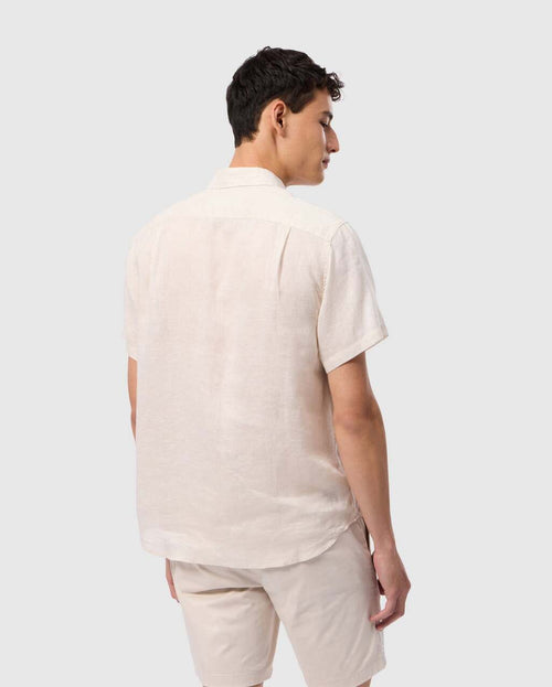 Camisa Manga Corta De Lino Aldine Para C