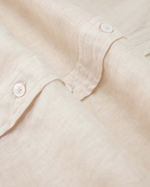 Camisa Manga Corta De Lino Aldine Para C