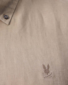 Camisa Manga Corta De Lino Aldine Para C