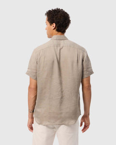 Camisa Manga Corta De Lino Aldine Para C