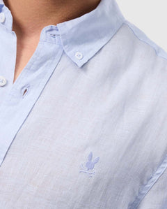 Camisa Manga Corta De Lino Aldine Para C
