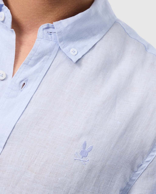 Camisa Manga Corta De Lino Aldine Para C