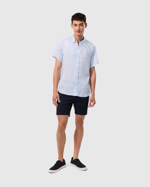 Camisa Manga Corta De Lino Aldine Para C