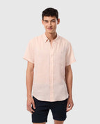 Camisa Manga Corta De Lino Aldine Para C