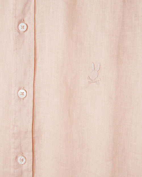 Camisa Manga Corta De Lino Aldine Para C