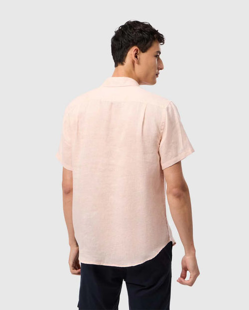 Camisa Manga Corta De Lino Aldine Para C
