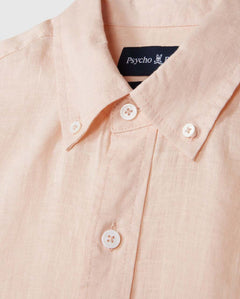 Camisa Manga Corta De Lino Aldine Para C