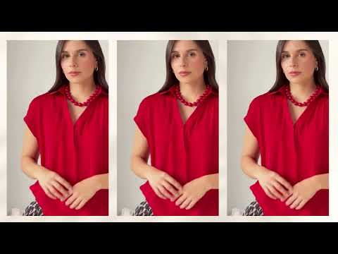 BLUSA PRIMIA NOA ROJO