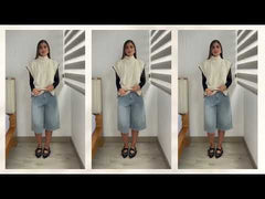 BERMUDA PRIMIA DAMA P.019 DENIM