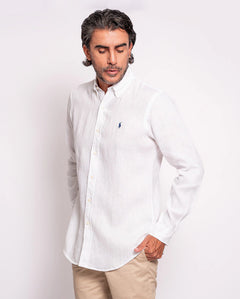 Camisa Lino Custom Fit